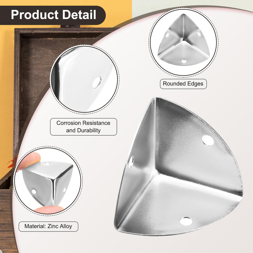 uxcell metal corner protector offers easy installation and sturdy edge protection