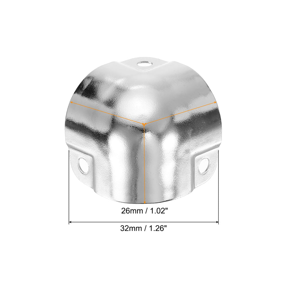 uxcell metal edge guard 26mm safeguards furniture corners against bumps.