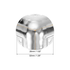 uxcell metal edge guard 26mm safeguards furniture corners against bumps.