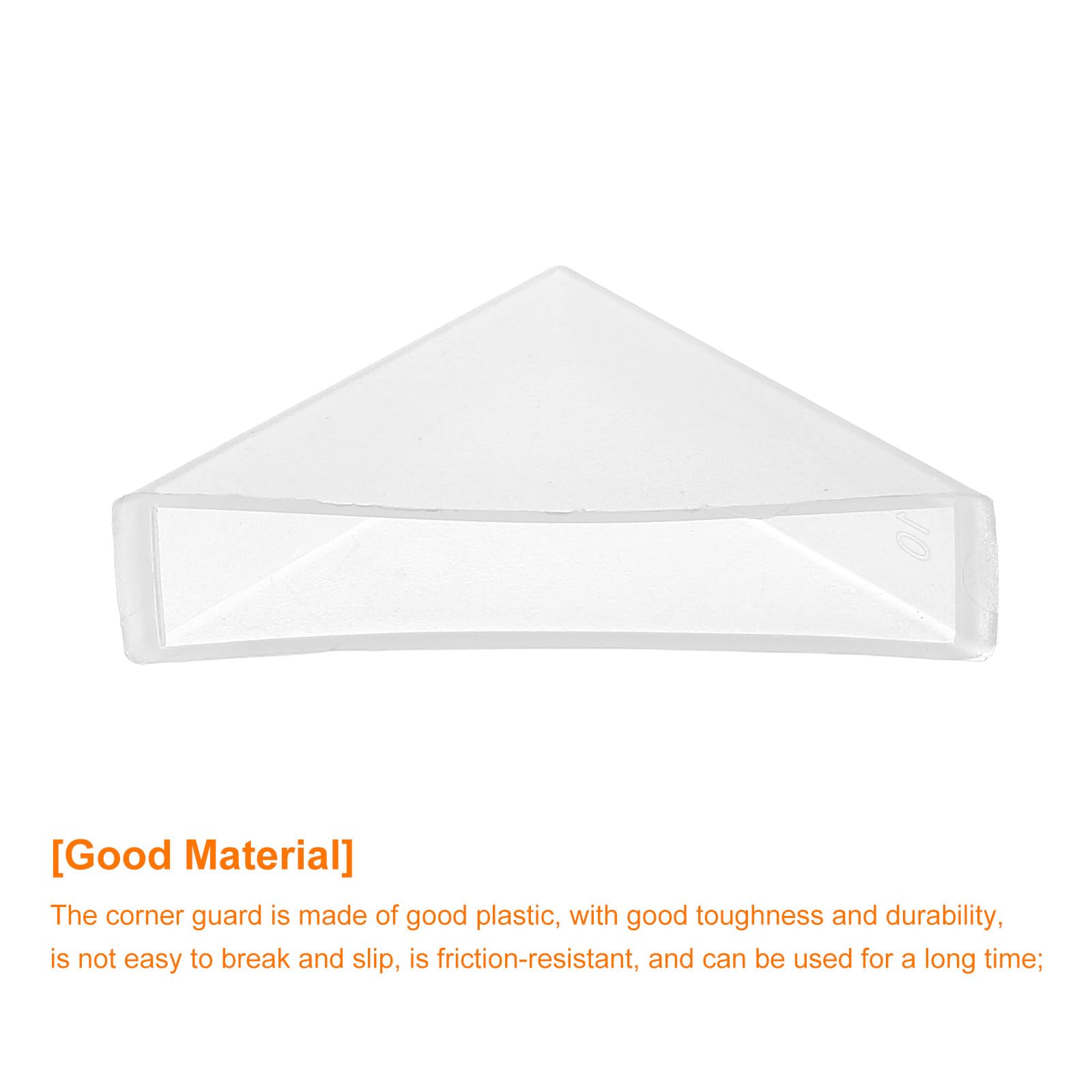 uxcell mirror corner guard cushions delicate mirrors from scratches.