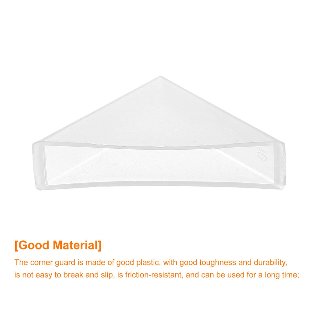 uxcell mirror corner guard cushions delicate mirrors from scratches.