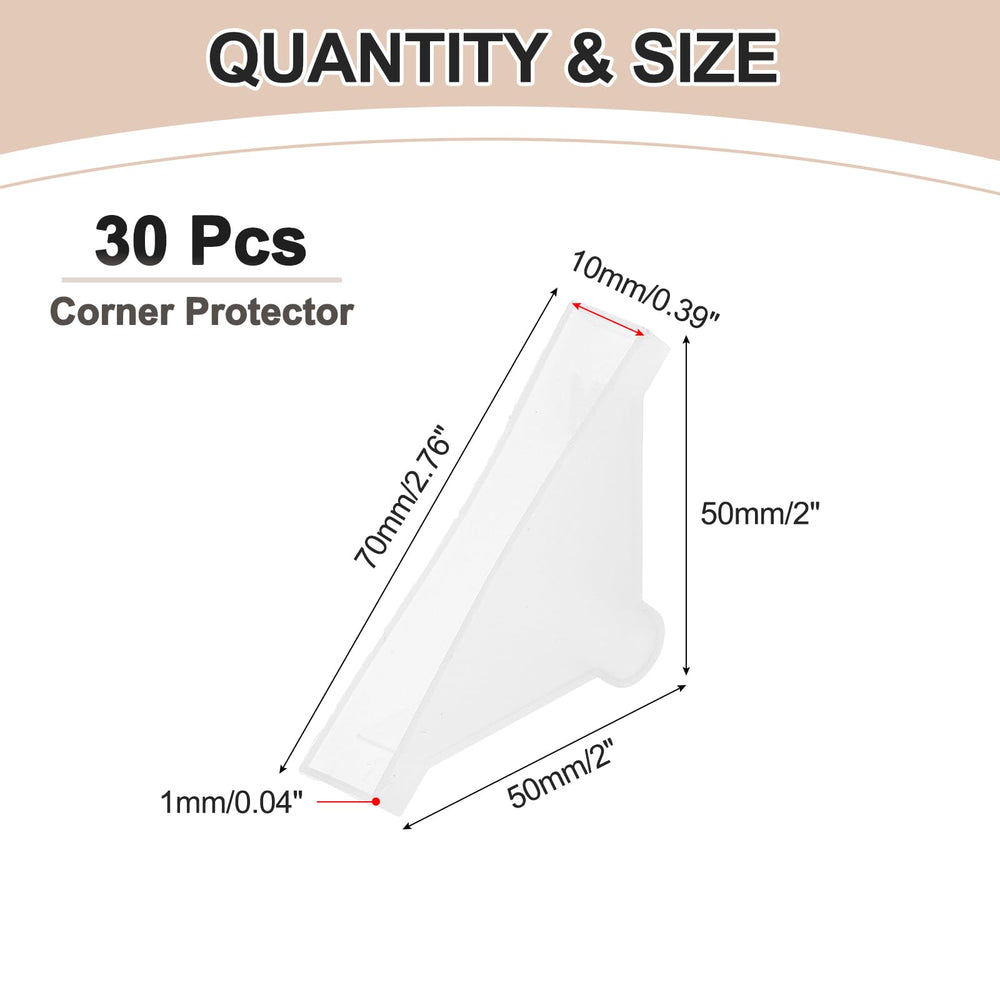 uxcell plastic corner guard provides edge protection and impact resistance