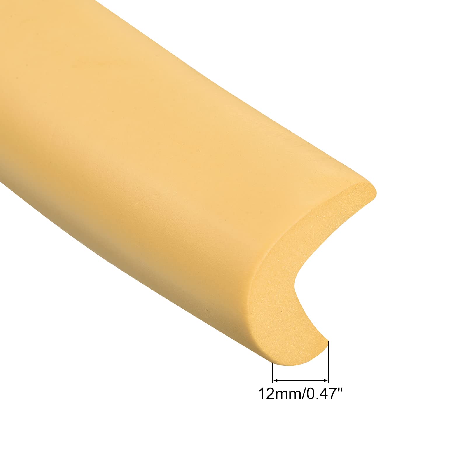 uxcell soft rubber corner padding cushions impact on chairs and beds.
