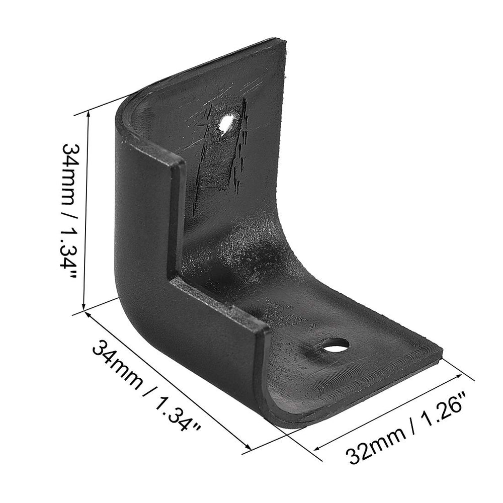 uxcell speaker corner protector back-mount example for stable stacked speakers
