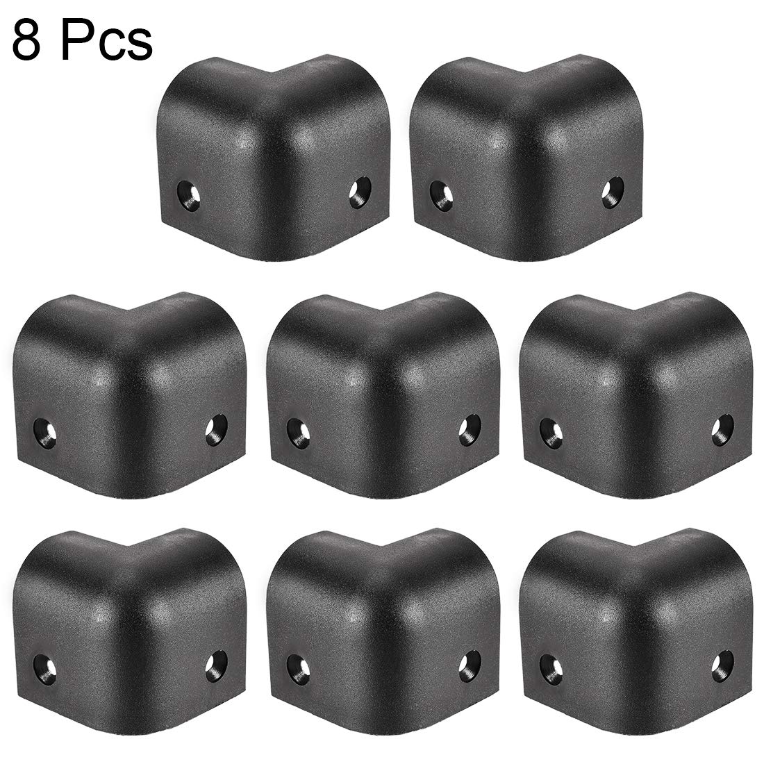 uxcell speaker corner protector front-mount installation protecting a speaker edge