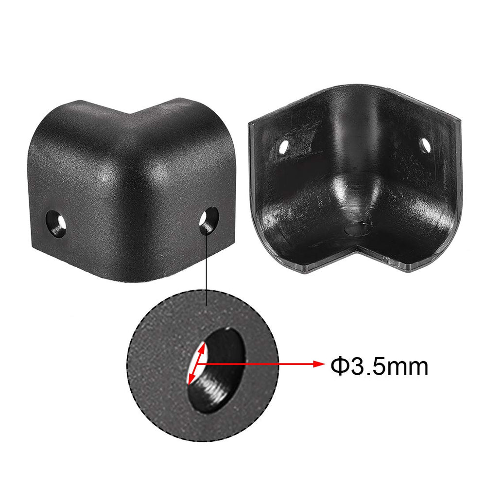 uxcell speaker corner protector stack-friendly use for neat cabinet protection