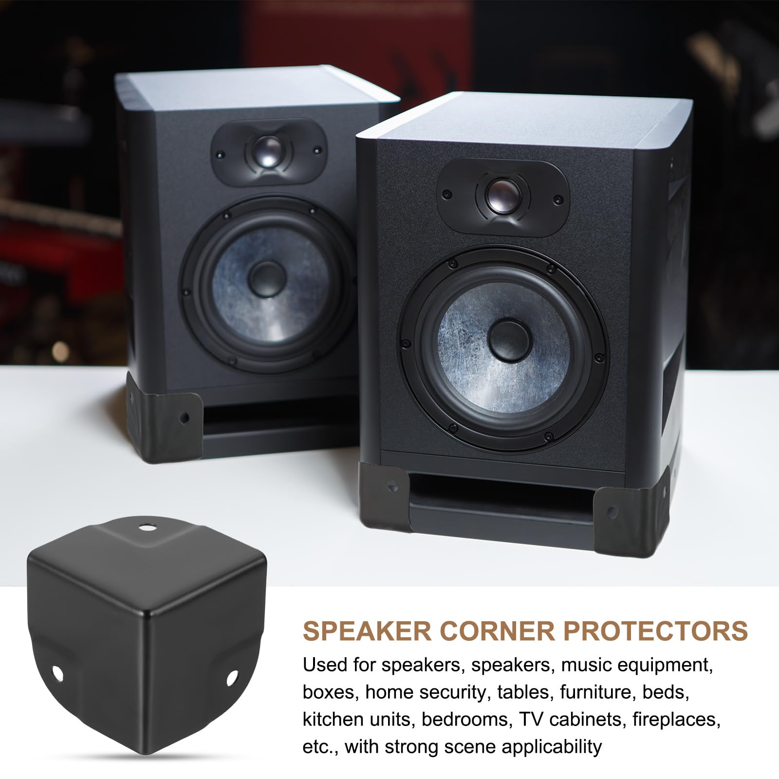 uxcell iron corner guard offers durable rust-resistant protection