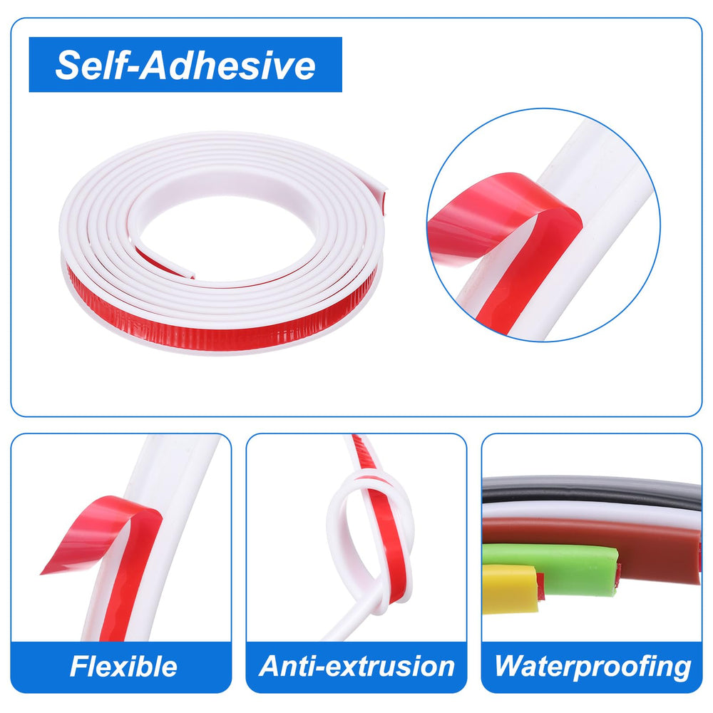 uxcell TPE edge banding protects sharp edges during daily use.