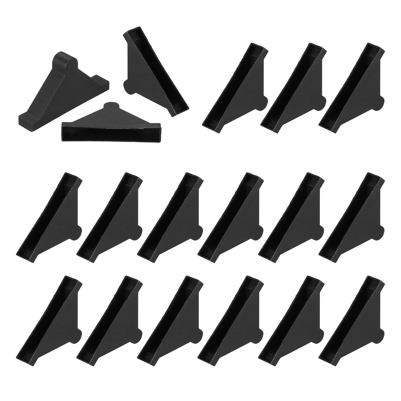 uxcell triangle corner protector pack protects glass edges during transport.