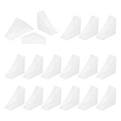 uxcell triangle glass corner protector inner width 20mm provides snug edge protection for fragile surfaces