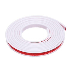Uxcell U-Shape Edge Banding, white close-up showing durable edge protection for furniture.