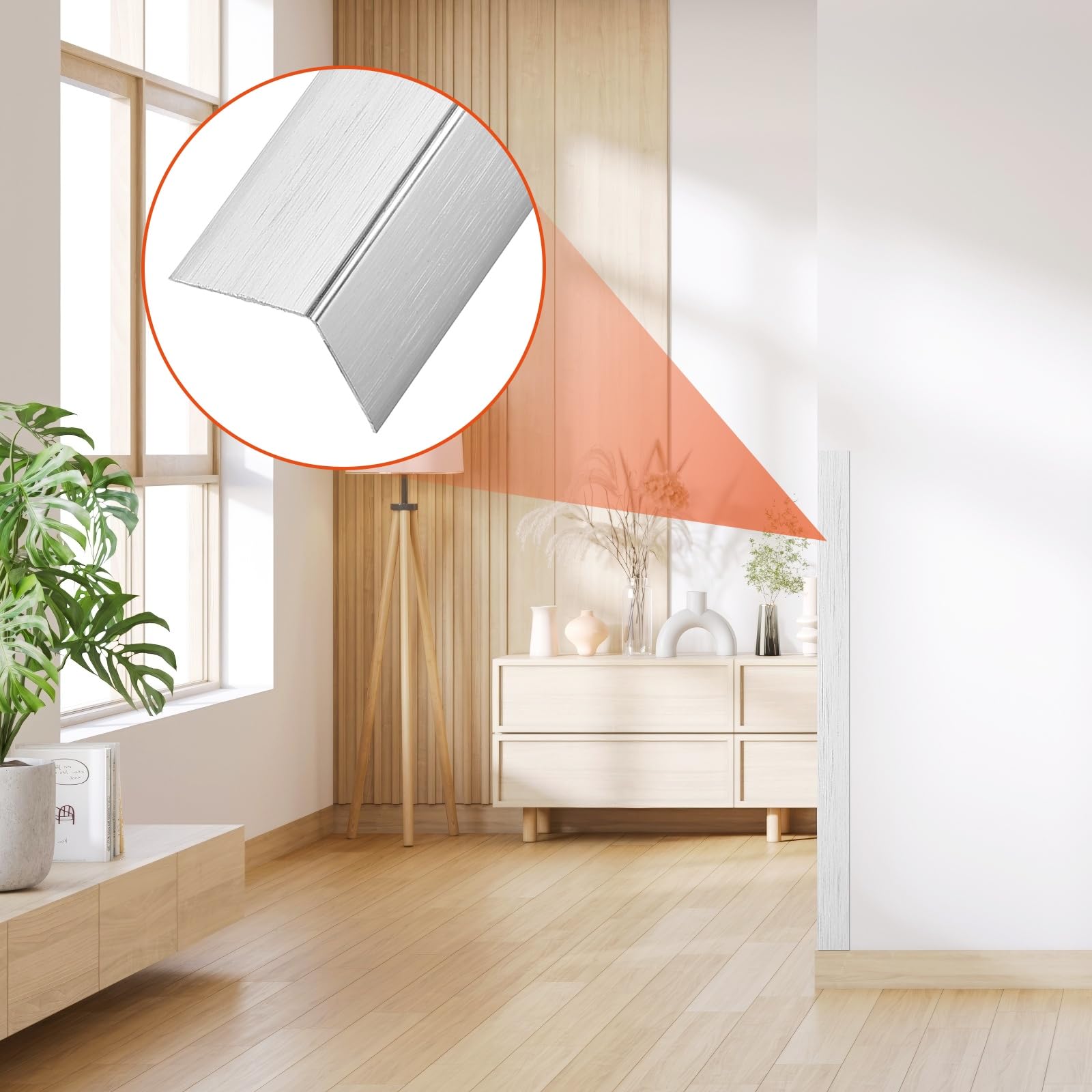 uxcell corner guard with waterproof, dirt-resistant surface