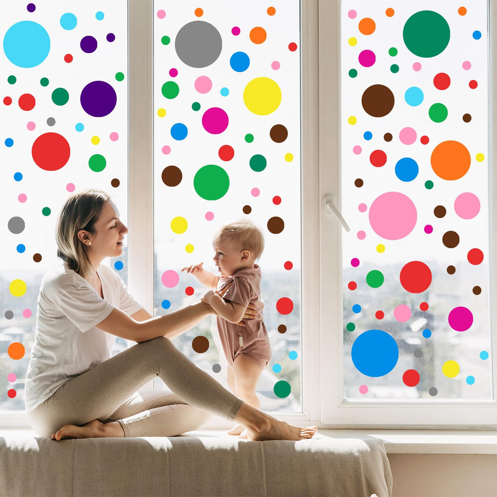uxcell waterproof dots yellow furniture decor suitable for doors and cabinets.