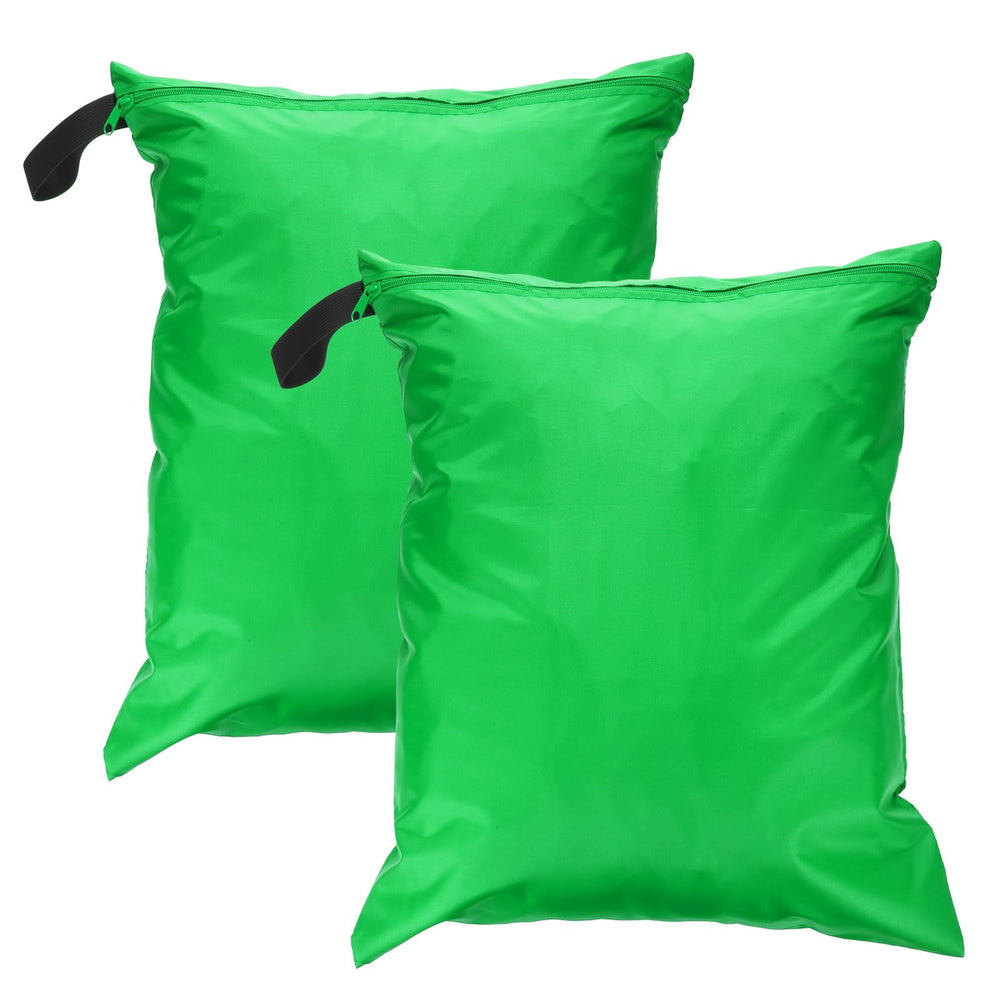 uxcell wet/dry bag 20x24 green front shows waterproof design for gym and travel