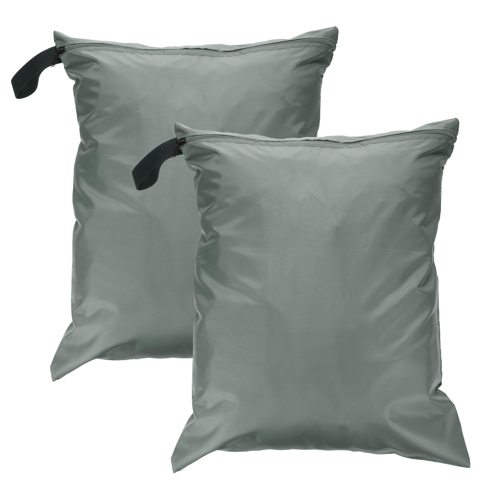 uxcell wet/dry bag folded compact for space-saving travel storage.