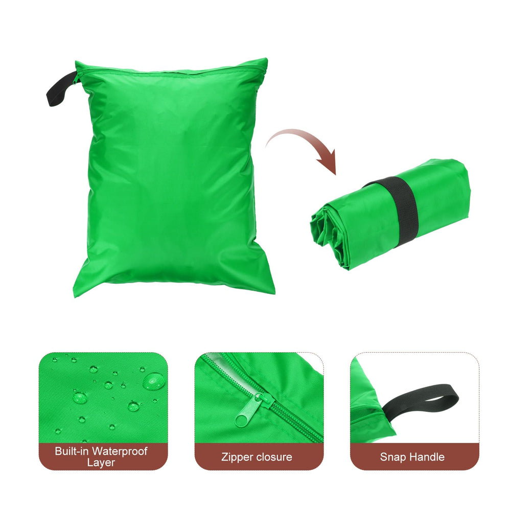 uxcell wet/dry bag hanging snap handle enables easy hanging on doors or towel rods