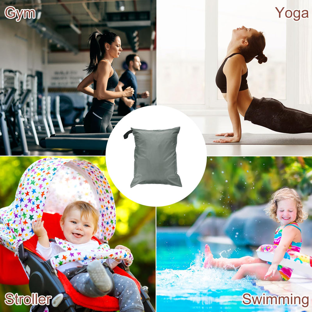 uxcell wet/dry bag travel-ready and waterproof for swimming gear.