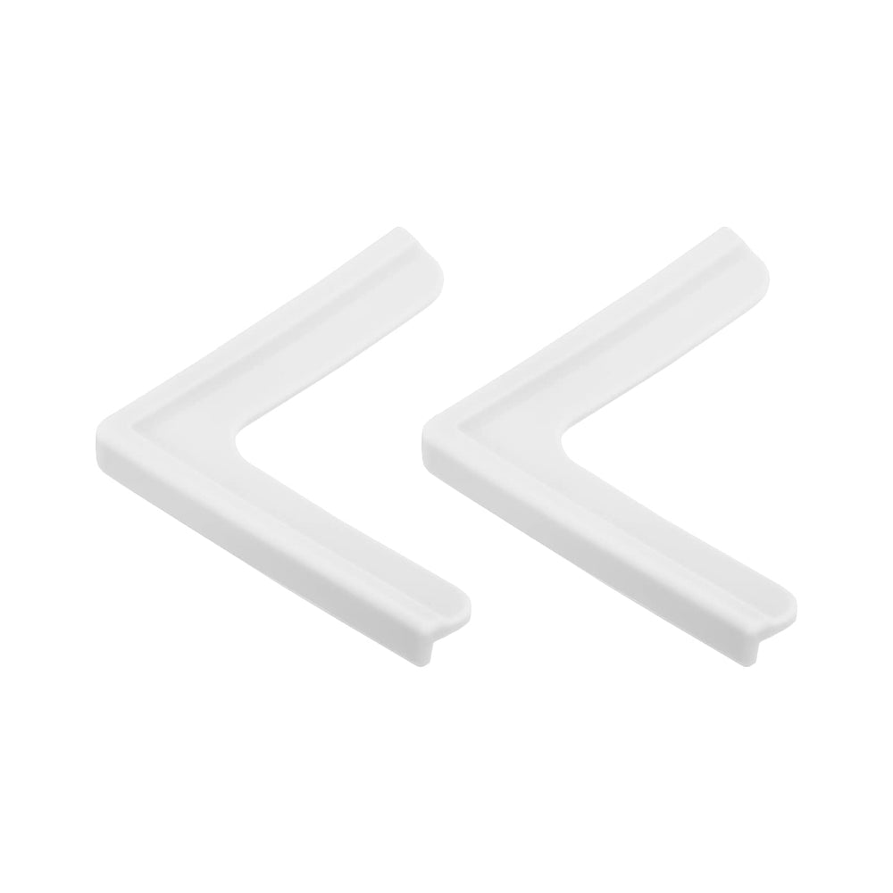 uxcell window corner protector in soft silica gel shields wood and glass edges.
