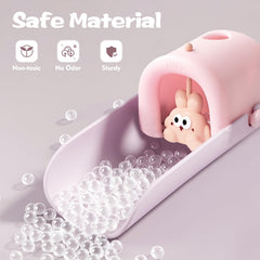 UYUOO silicone shell closeup shows durable, elastic material for daily family use