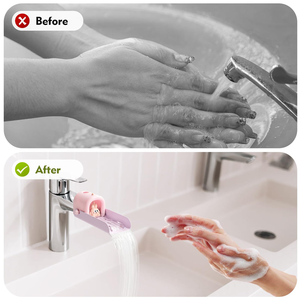 UYUOO temperature color-change feature helps monitor hot water for safer washing