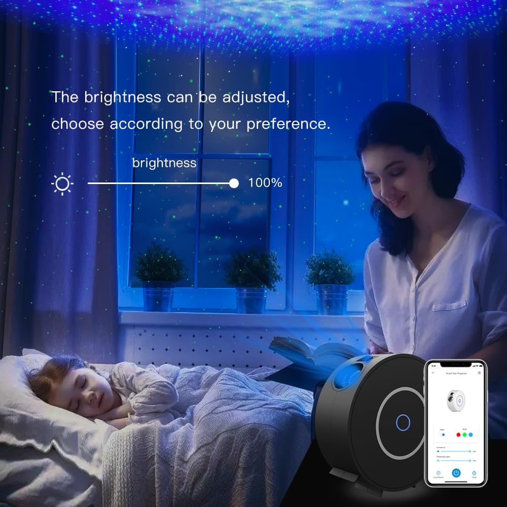 Smart app control lets you customize color, brightness, and timing easily.