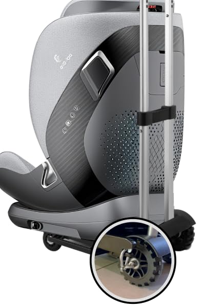 V VOLKGO folding design enables compact storage between flights.