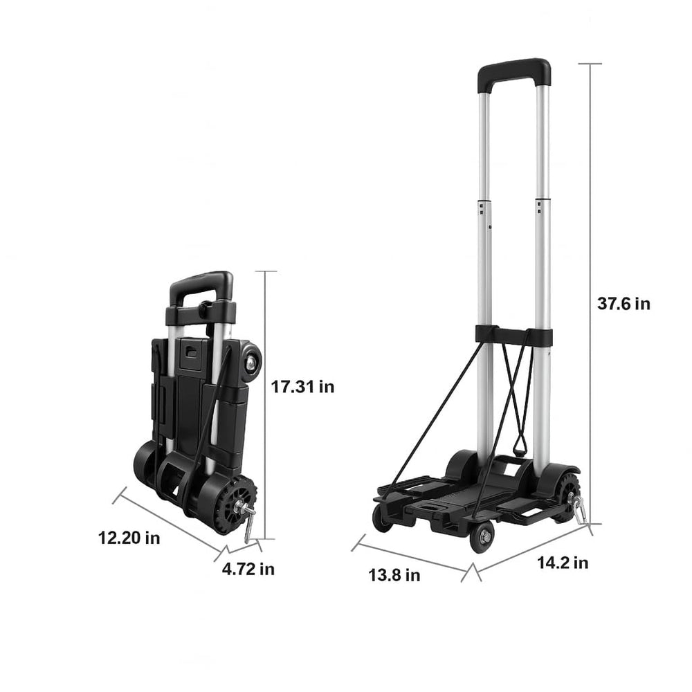 V VOLKGO lightweight, sturdy build supports heavy car seats confidently.