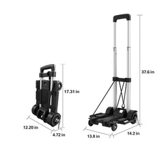 V VOLKGO lightweight, sturdy build supports heavy car seats confidently.