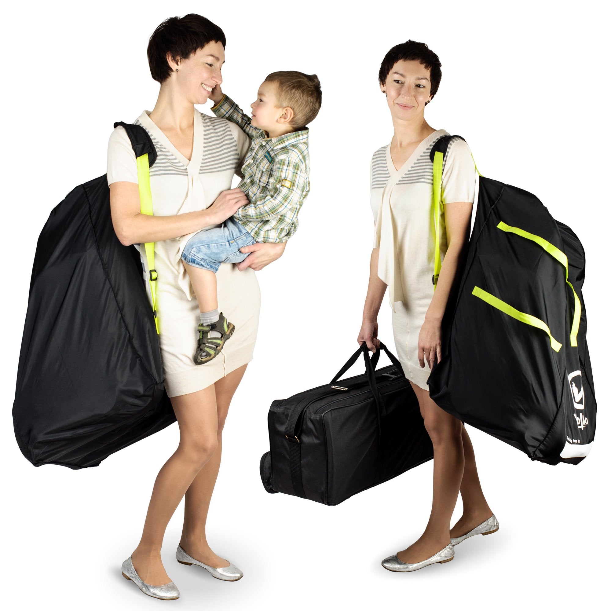 V VOLKGO lightweight travel companion for car seats and luggage