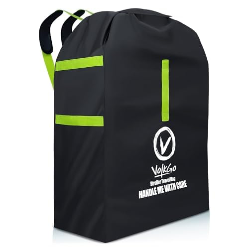 V VOLKGO stroller bag for airplane travel protects and simplifies check-in.