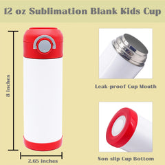 VACVOU 12oz stainless steel insulated cup with double-wall design for hot or cold drinks.