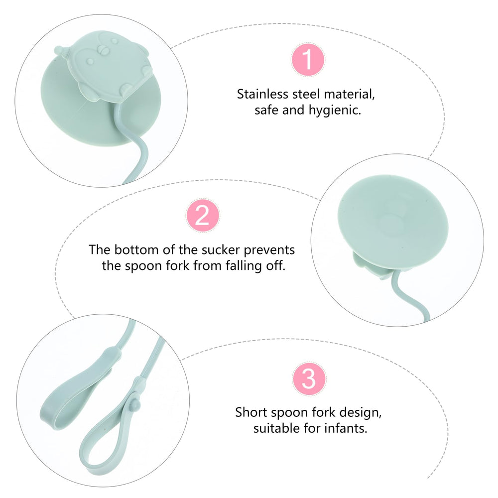 Easy utensil attachment and replacement support quick mealtime adjustments
