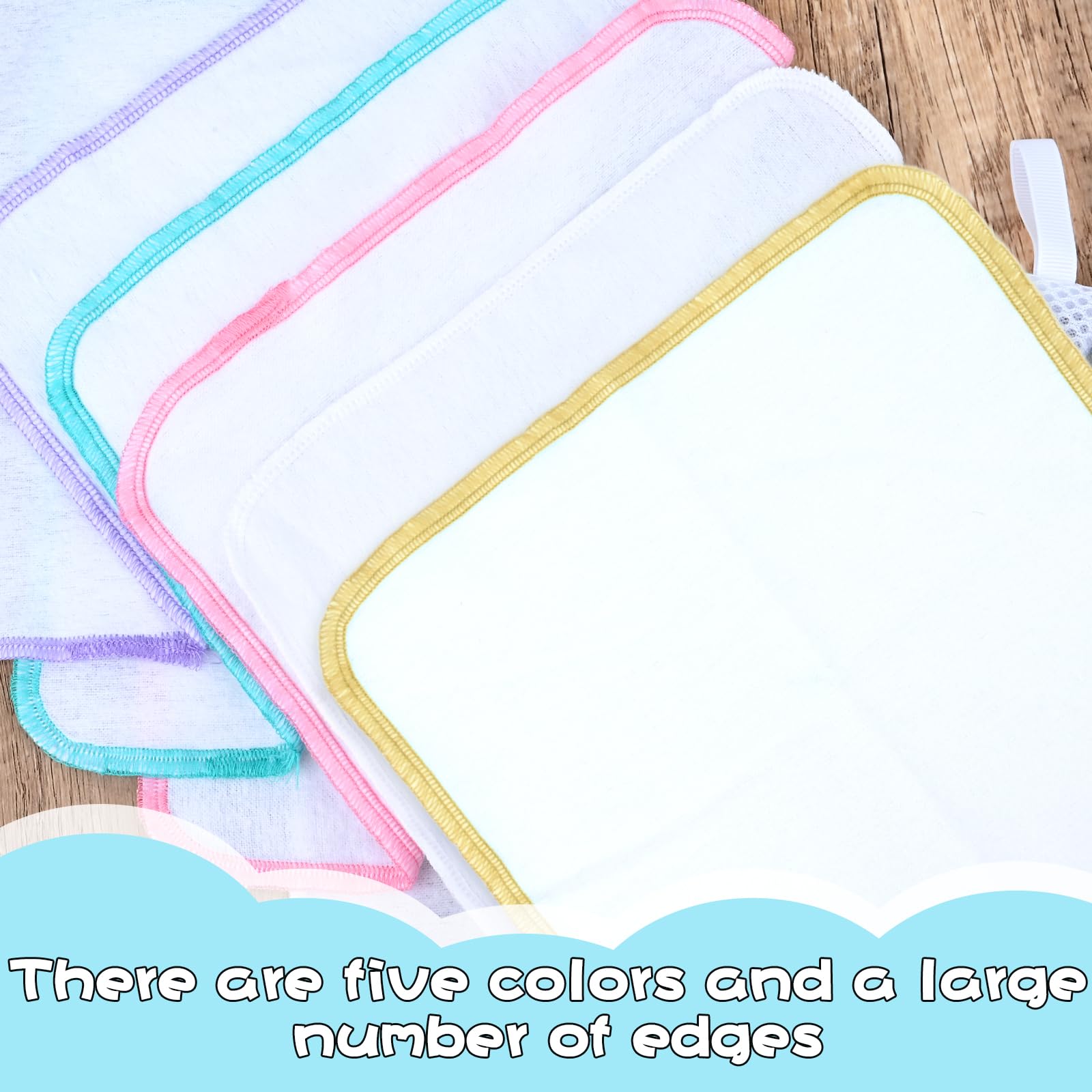 VAIPI cloth diapering essentials featuring soft, reusable wipes.