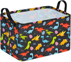 VAIVUSTO Easter storage basket—linen-cotton fabric, ideal for nursery toy organization.