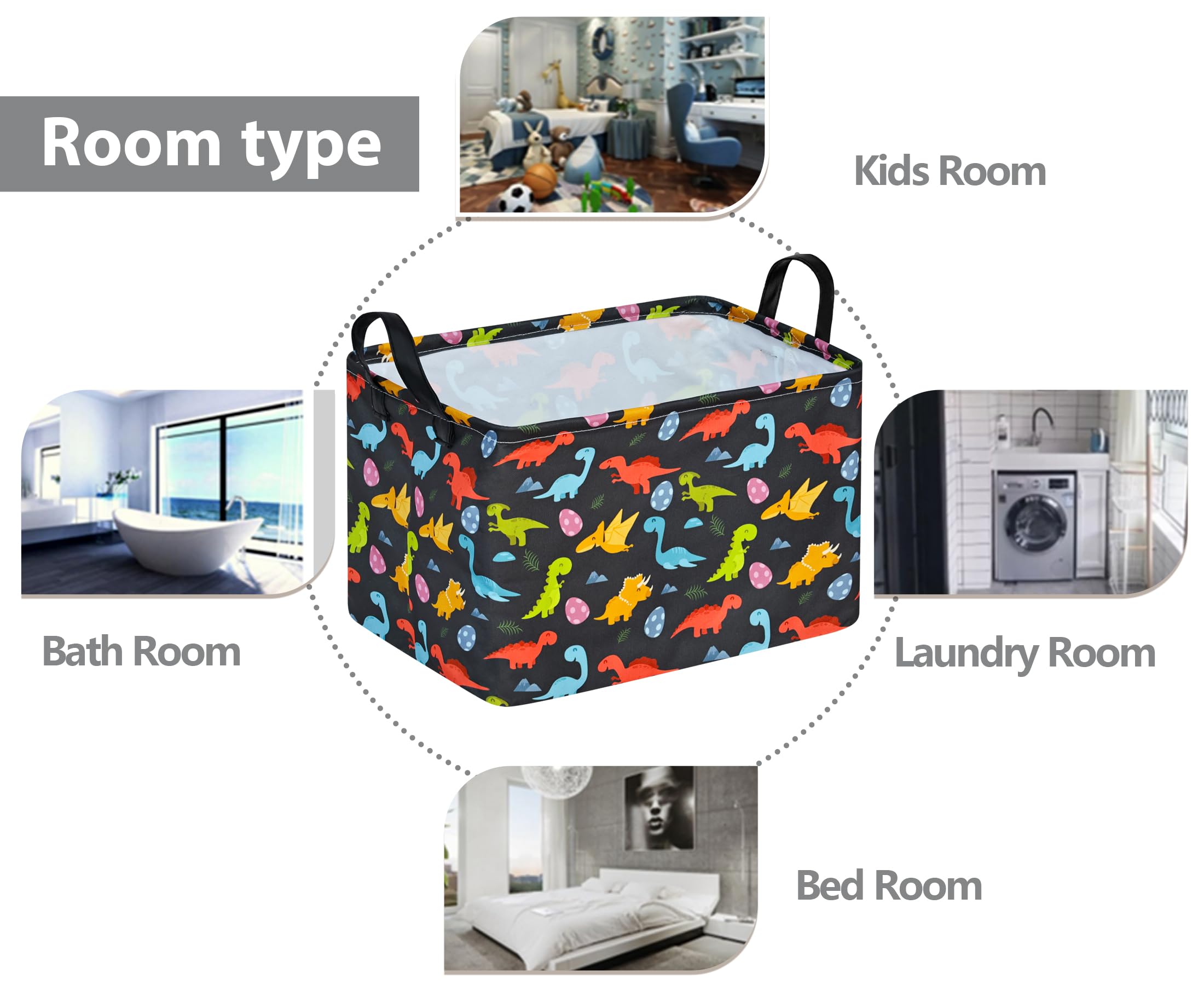 VAIVUSTO stylish storage basket suits living rooms, nurseries, laundry, and more.