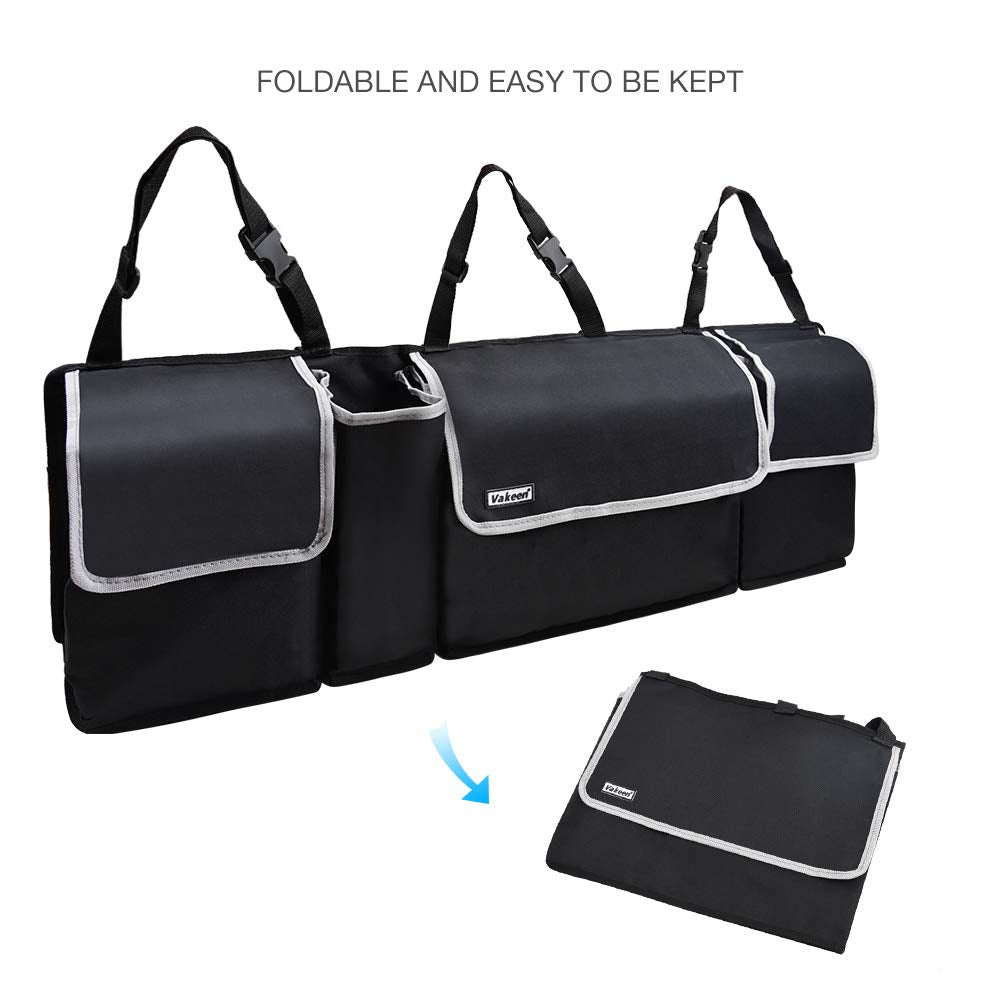 Vakeen Compact Organizer for car interiors keeps essentials orderly.