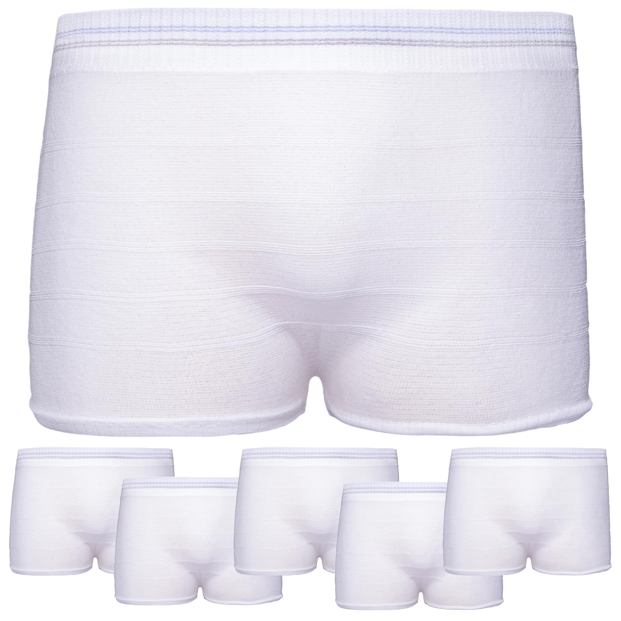 Vakly disposable hospital underwear 5pack, soft coverage for postpartum comfort and easy changes.