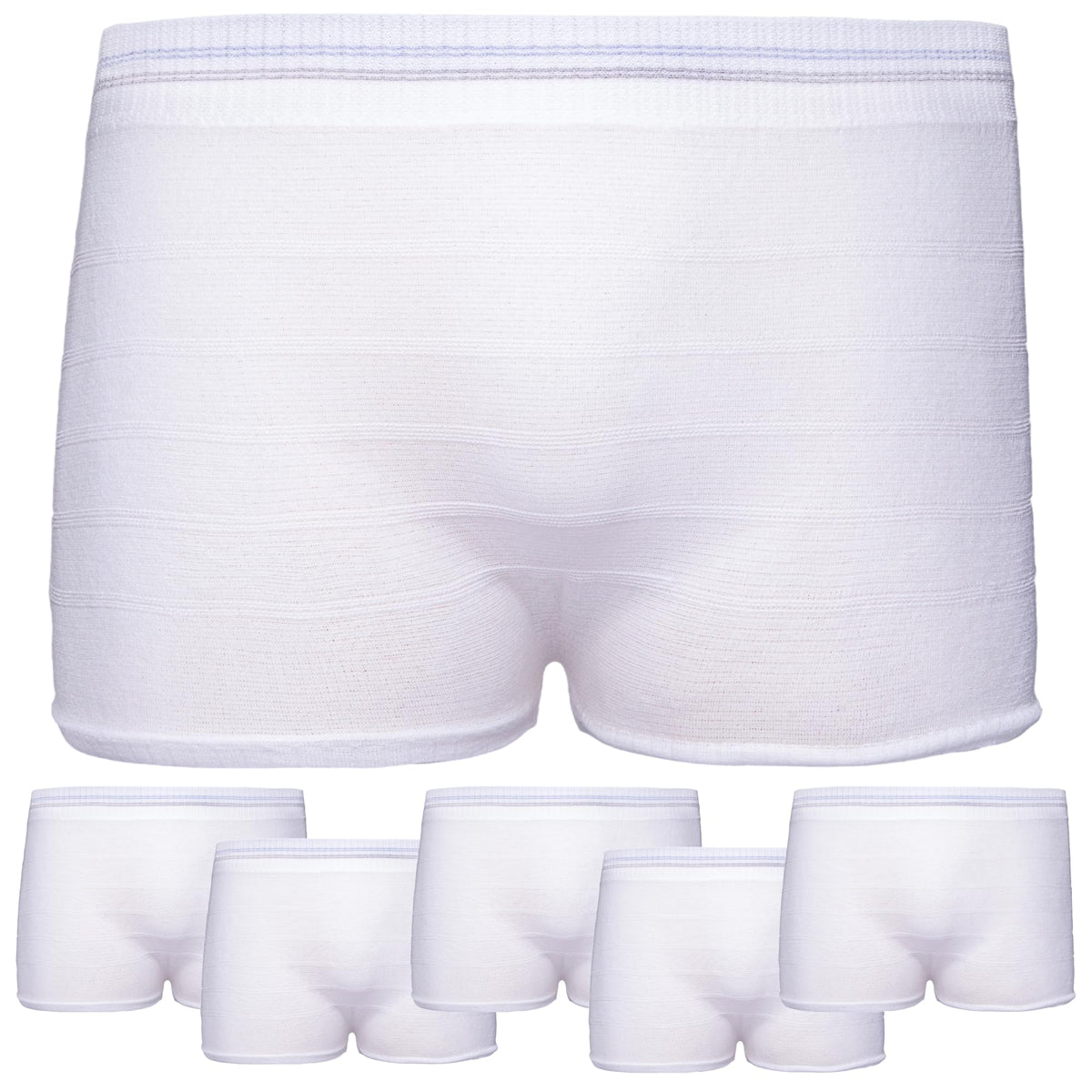 Vakly disposable hospital underwear 5pack, soft coverage for postpartum comfort and easy changes.