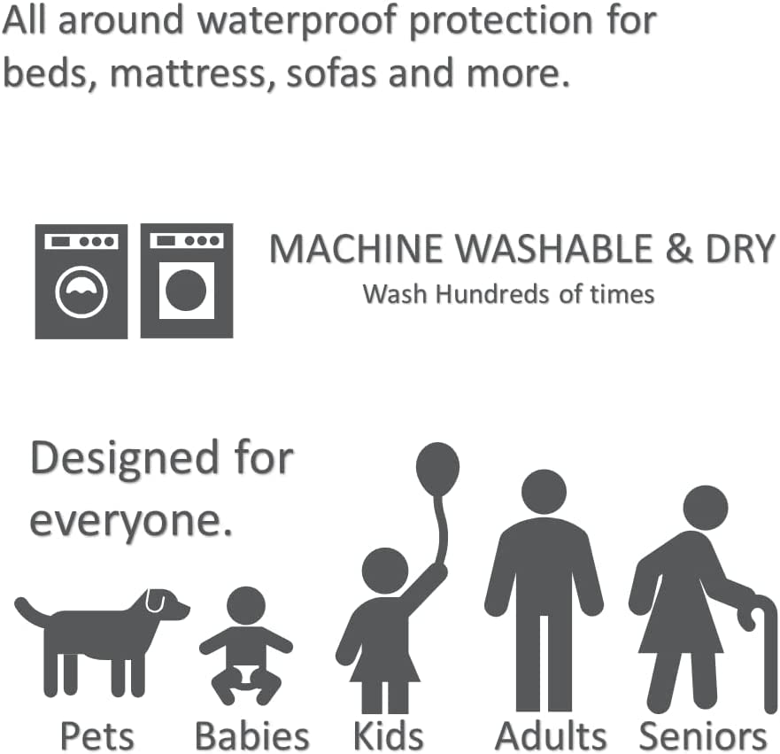 Vakly underpad protecting bed and linens during sleep