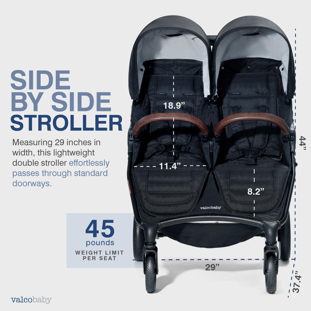 Large storage basket and pockets on Trend Duo