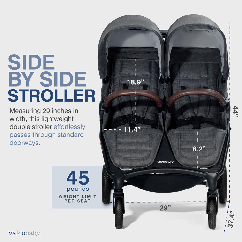 Valco Baby Trend Duo compatible with car seats for travel system