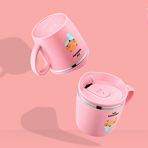 Valueder Fox Sippy Cup is dishwasher-safe for simple cleaning after meals.