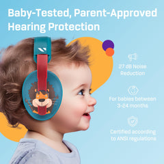Soft padded headband on Vanderfields headphones ensures comfortable wear for long excursions.