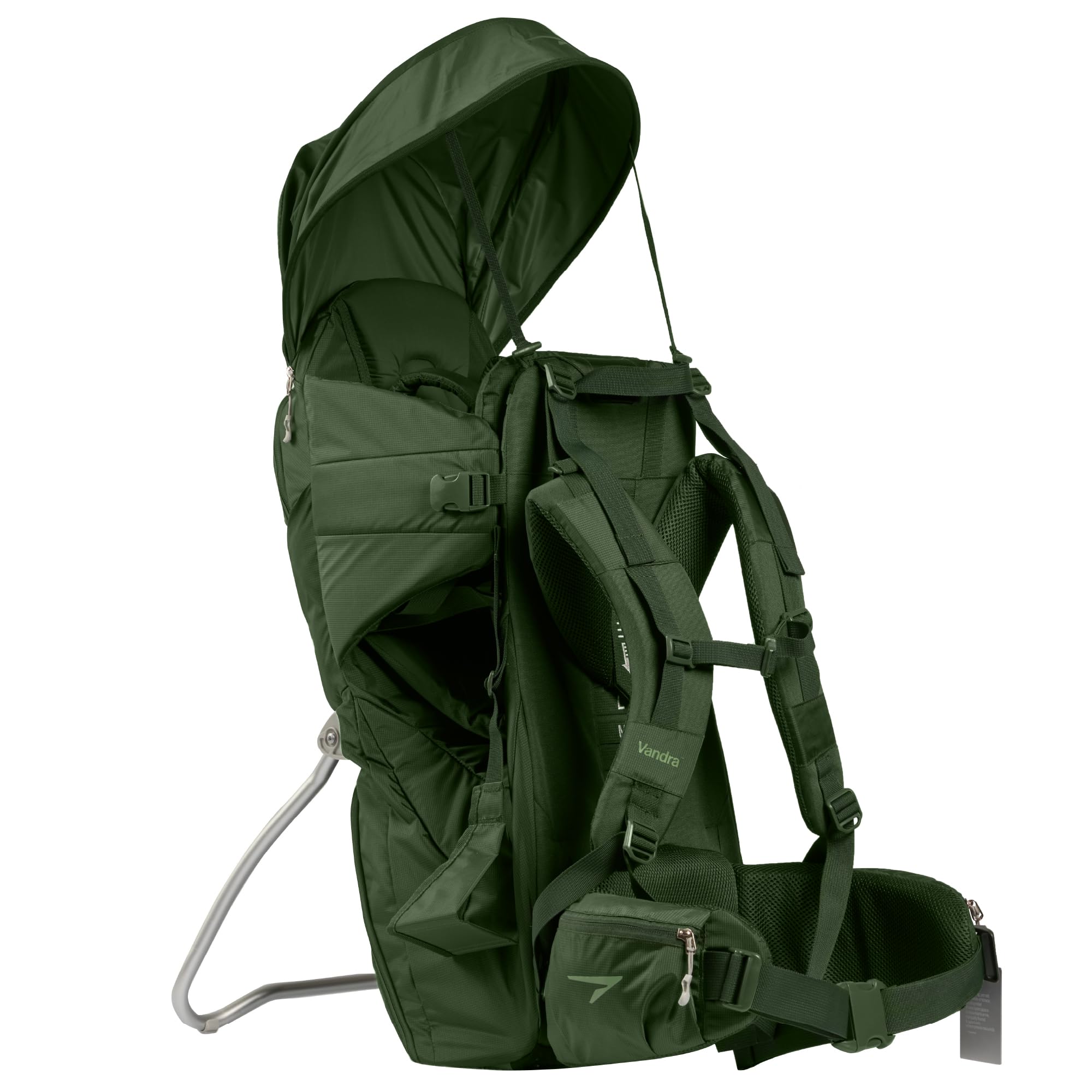 Vandra Forest ergonomic cockpit with lumbar support for balanced wear.