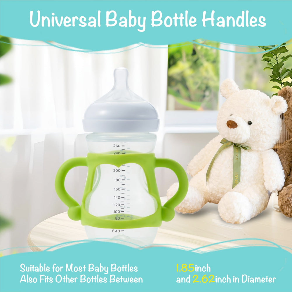VANPET green Avent handles promote independent drinking with a soft silicone surface.