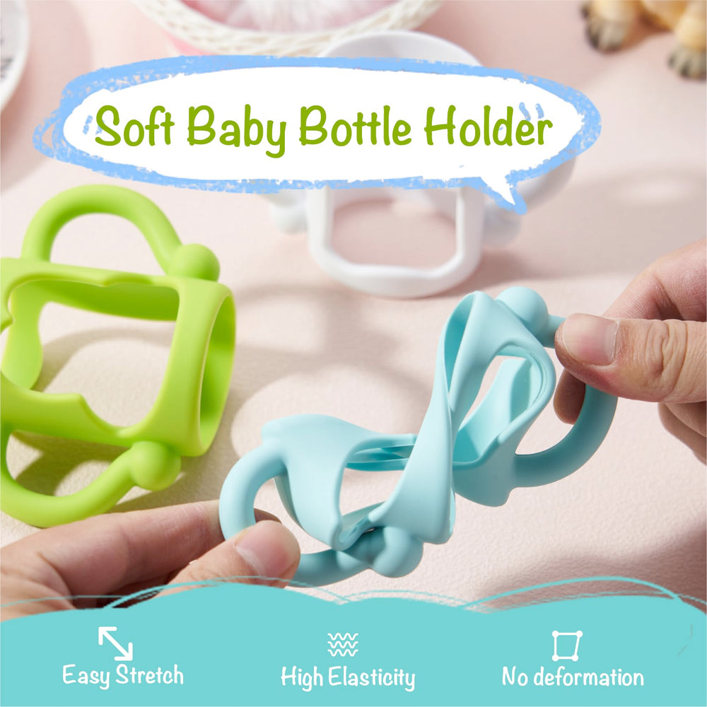 VANPET close-up shows soft, durable silicone for safe baby grip.