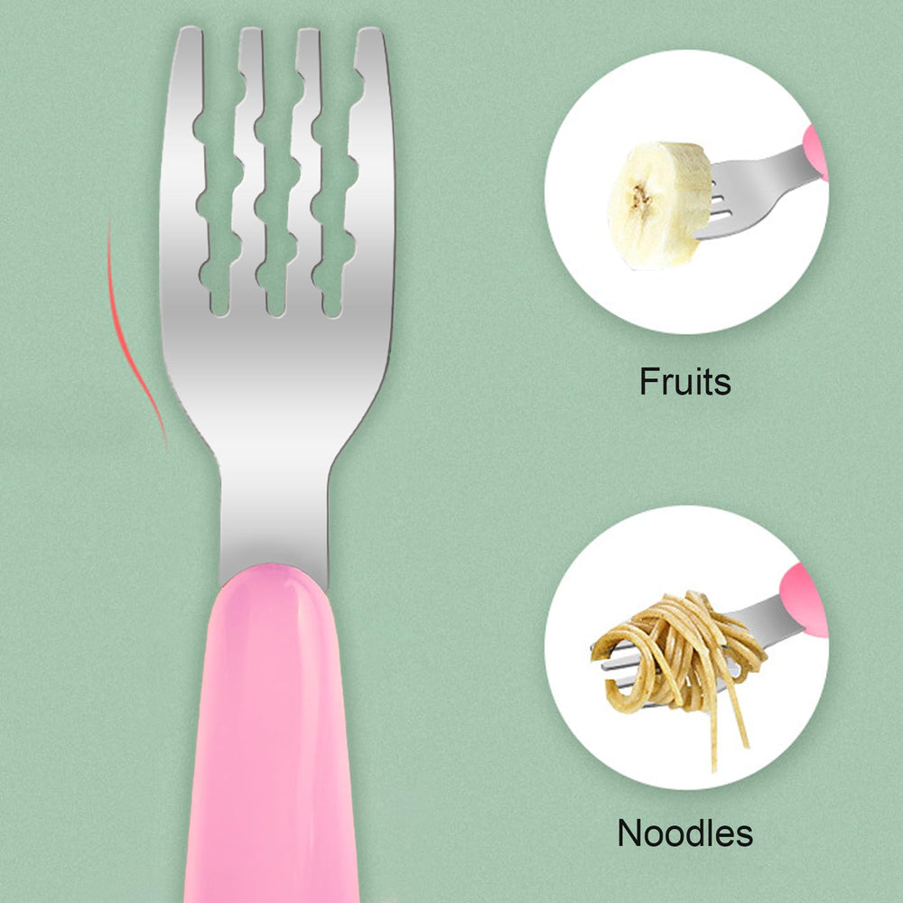 VANRA 18/8 stainless steel ensures durable, safe feeding for kids.