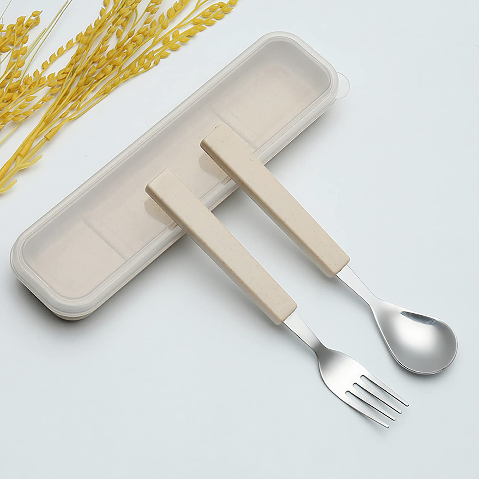 Vanra travel case for kids flatware keeps utensils organized on the go