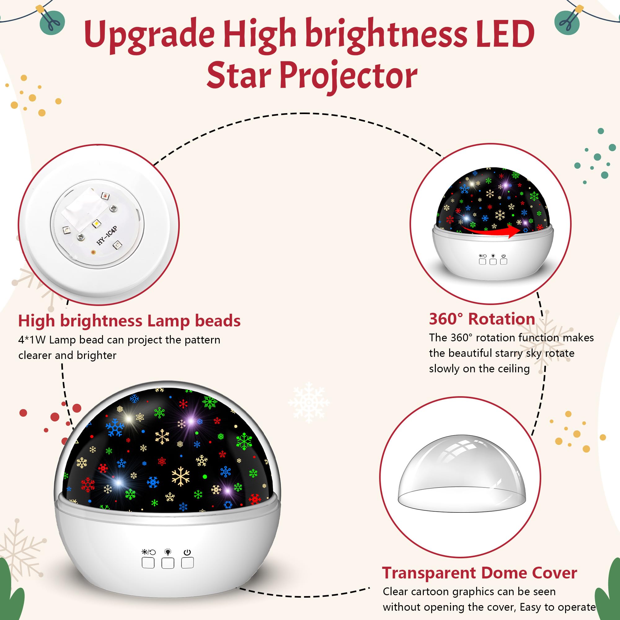 VANSHINIEER quiet night light for peaceful sleep in nursery