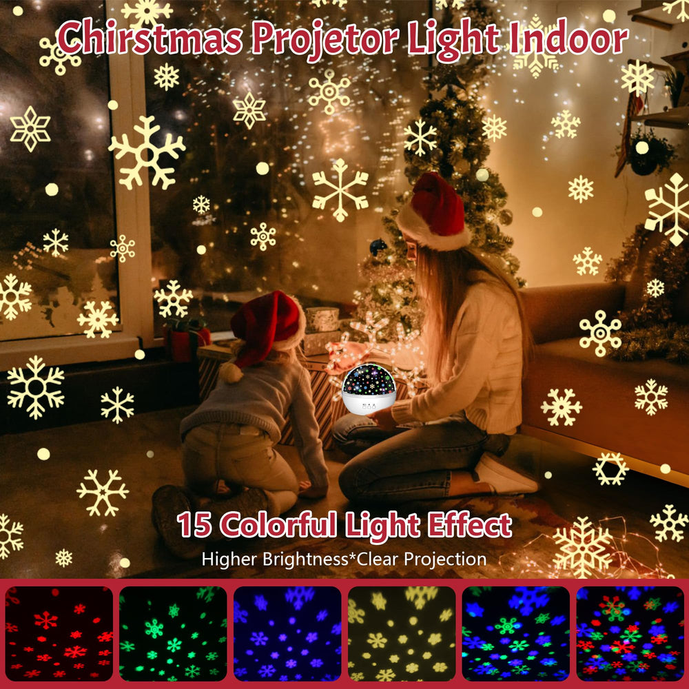 VANSHINIEER starry moon theme projection for bedtime ambiance